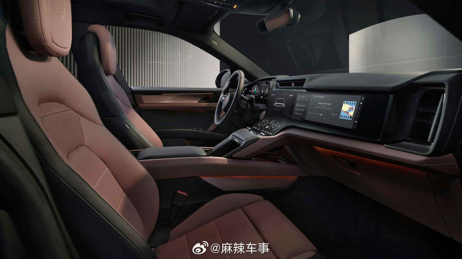 保时捷Cayenne EV官图发布，标配800V平台及双电机四驱