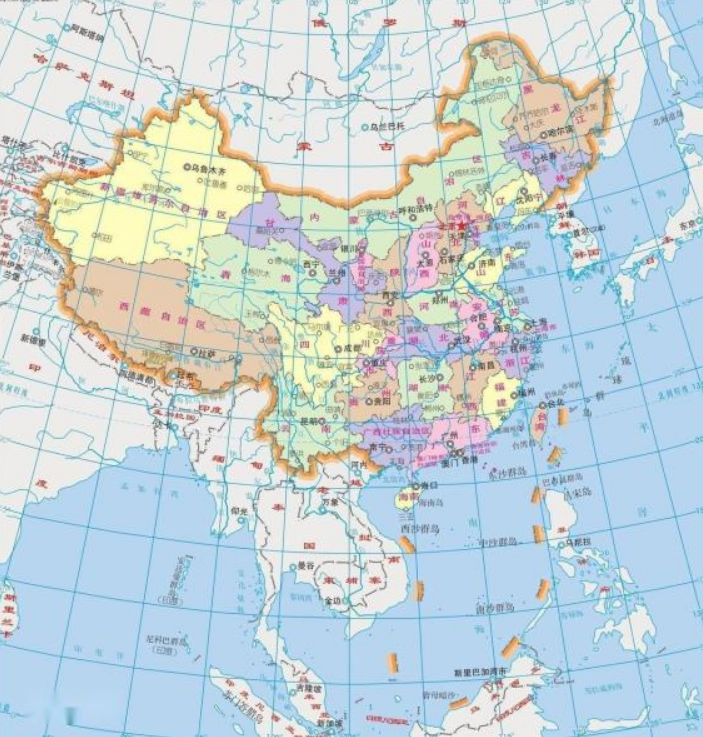 中国的地理位置好,还是印度的地理位置好?
