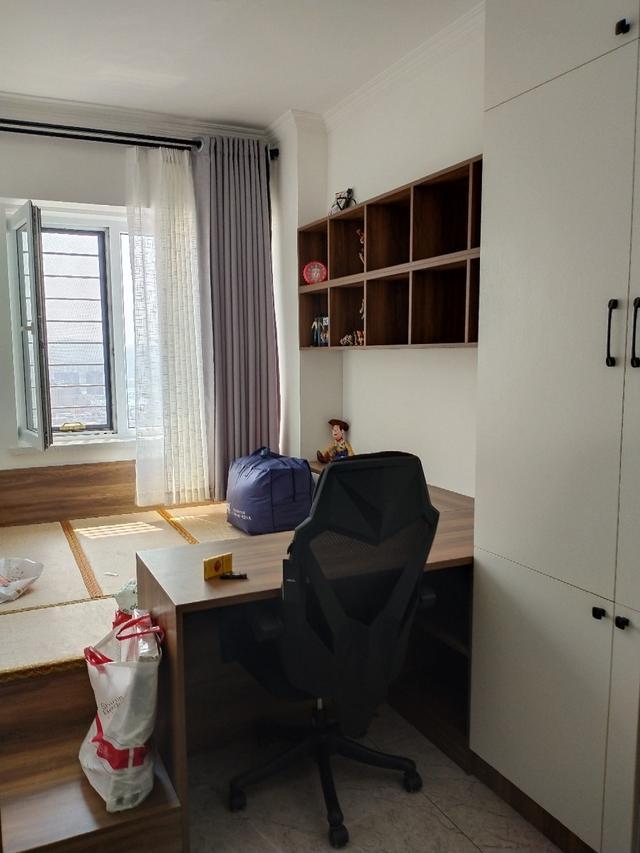 显摆一下6万装修的学区房,实用40平的小两房,橱柜还是全屋定制