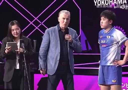 张本智和夺冠采访