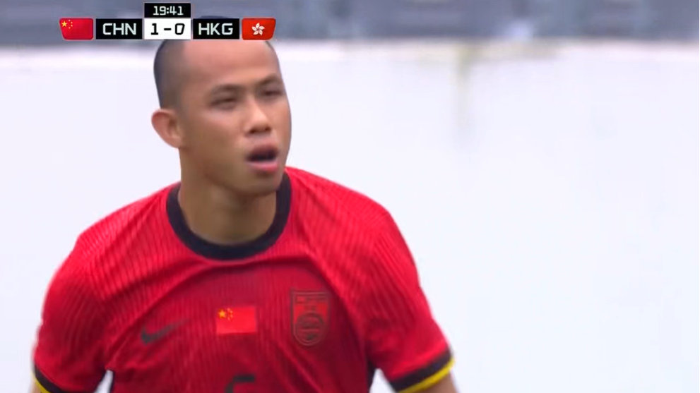 黄政宇破门一剑封喉！国足1-0小胜中国香港，避免垫底尴尬