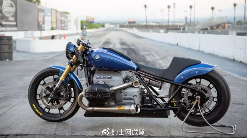 宝马R18大巡航改装成直线加速赛车，专为0-4而生