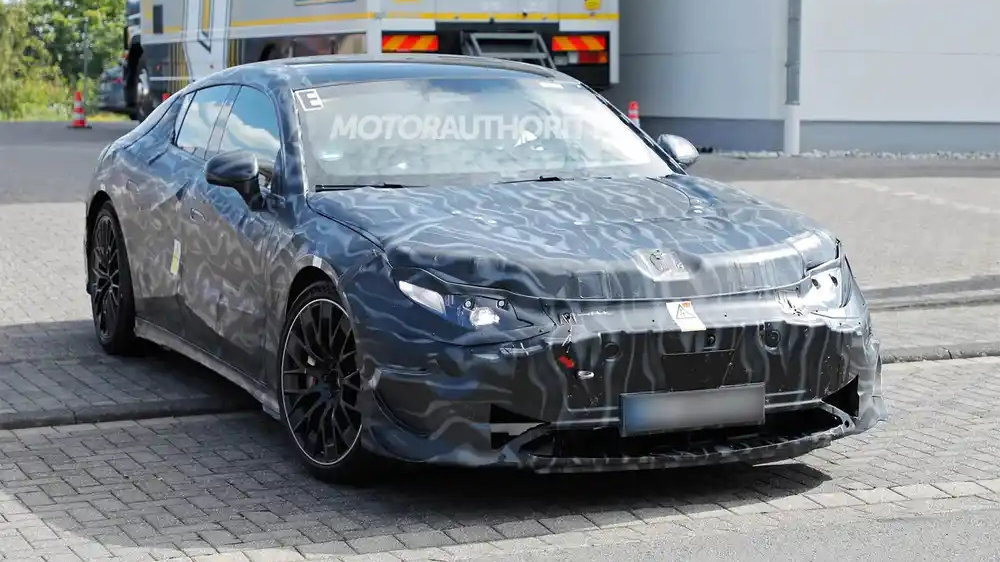 AMG全新四门轿跑车要来了，纯电动力，竞争保时捷Taycan