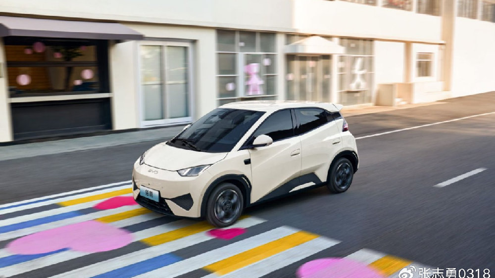 比亚迪海鸥累计销量超100万辆，加推自在版，售价7.88万元