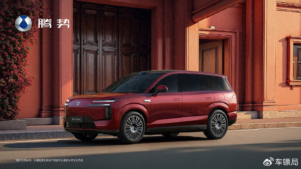 腾势N8L最新官图，6座插混大型SUV，预计售价35-40万元