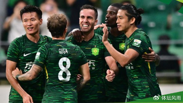 中超第22轮，北京国安4-0武汉三镇