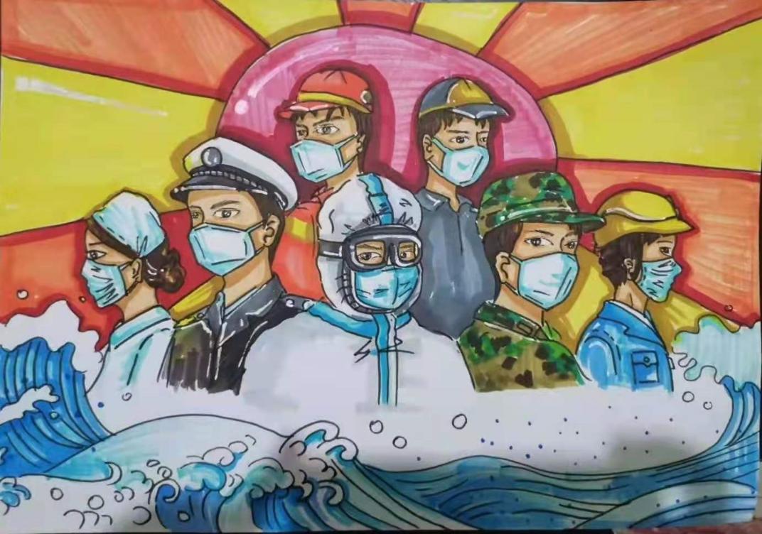 红领巾心向党我心中的英雄儿童画征集活动等你来参加