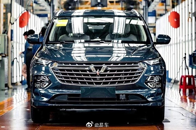 五菱凯捷正式下线 定位MPV车型/将于9月7日亮相