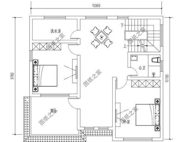 乡下100平方房设计图,100平米自建房设计图 一百一十五平房子怎样设计才好看?建好就是村里夸赞的对象