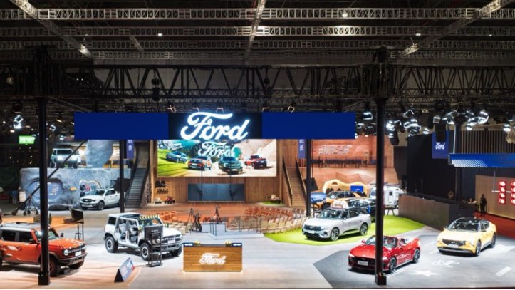福特全明星阵容亮相上海车展，将户外主题乐园搬到展台