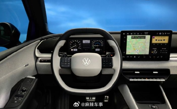 大众ID.Polo方向盘仪表细节曝光，传统按键回归