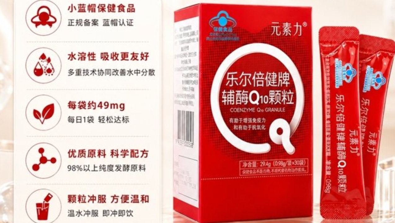 吸收好的辅酶Q10哪个牌子好？水溶性产品的分散、溶出与剂量解析