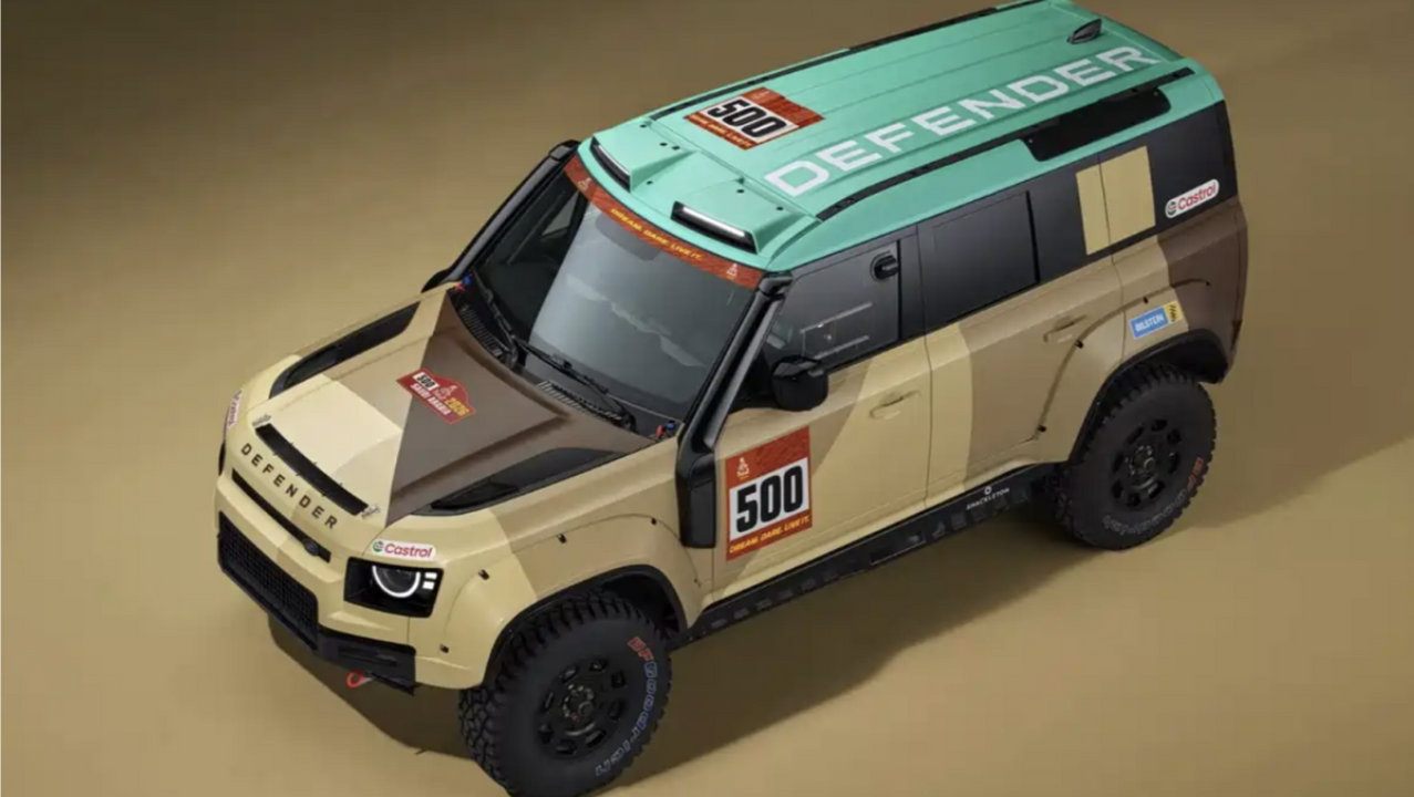 路虎卫士达喀尔D7X-R官图，最强卫士，靠的是改装