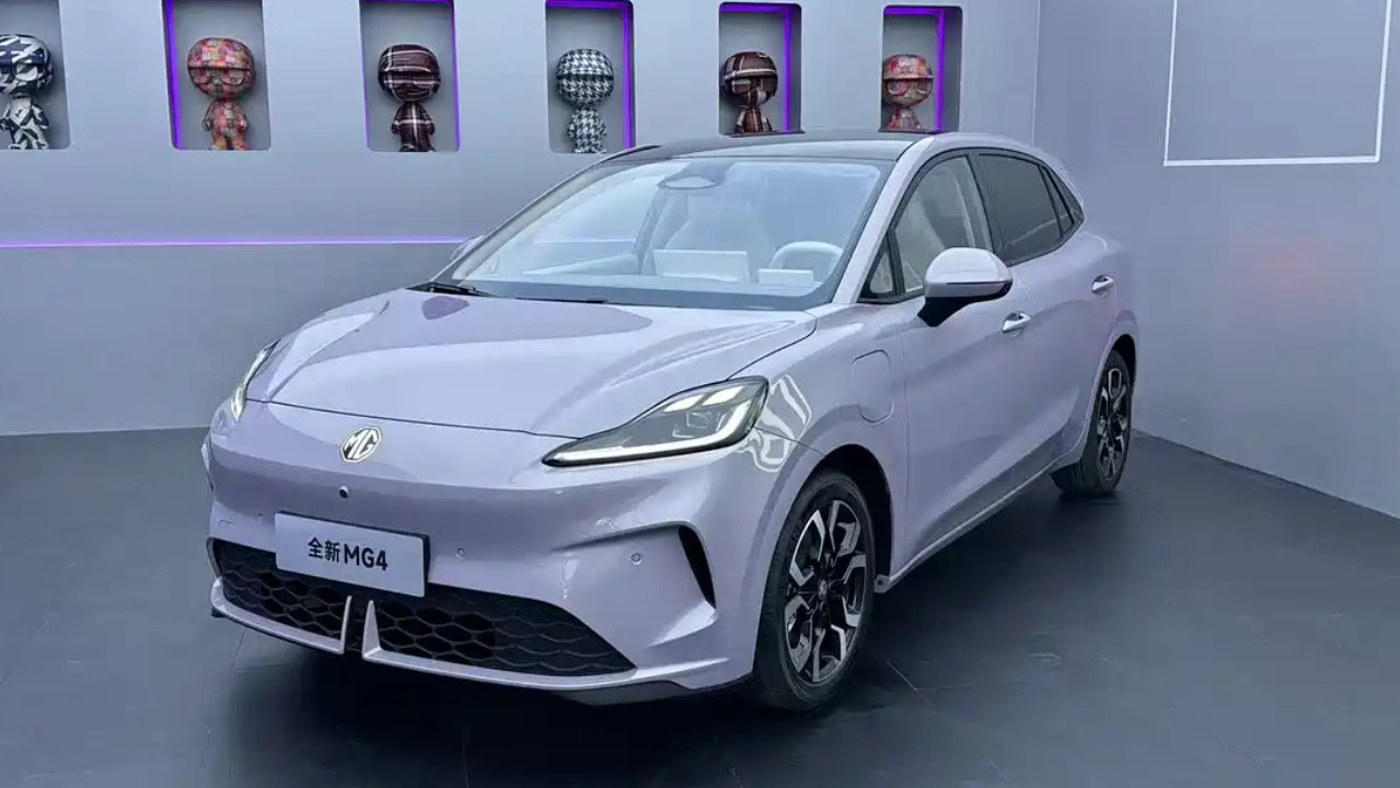 广州车展丨完全体MG4亮相，半固态电池是看点