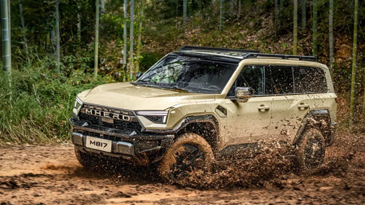 广州车展：要个性更要安全？猛士M817 Hero版来了！