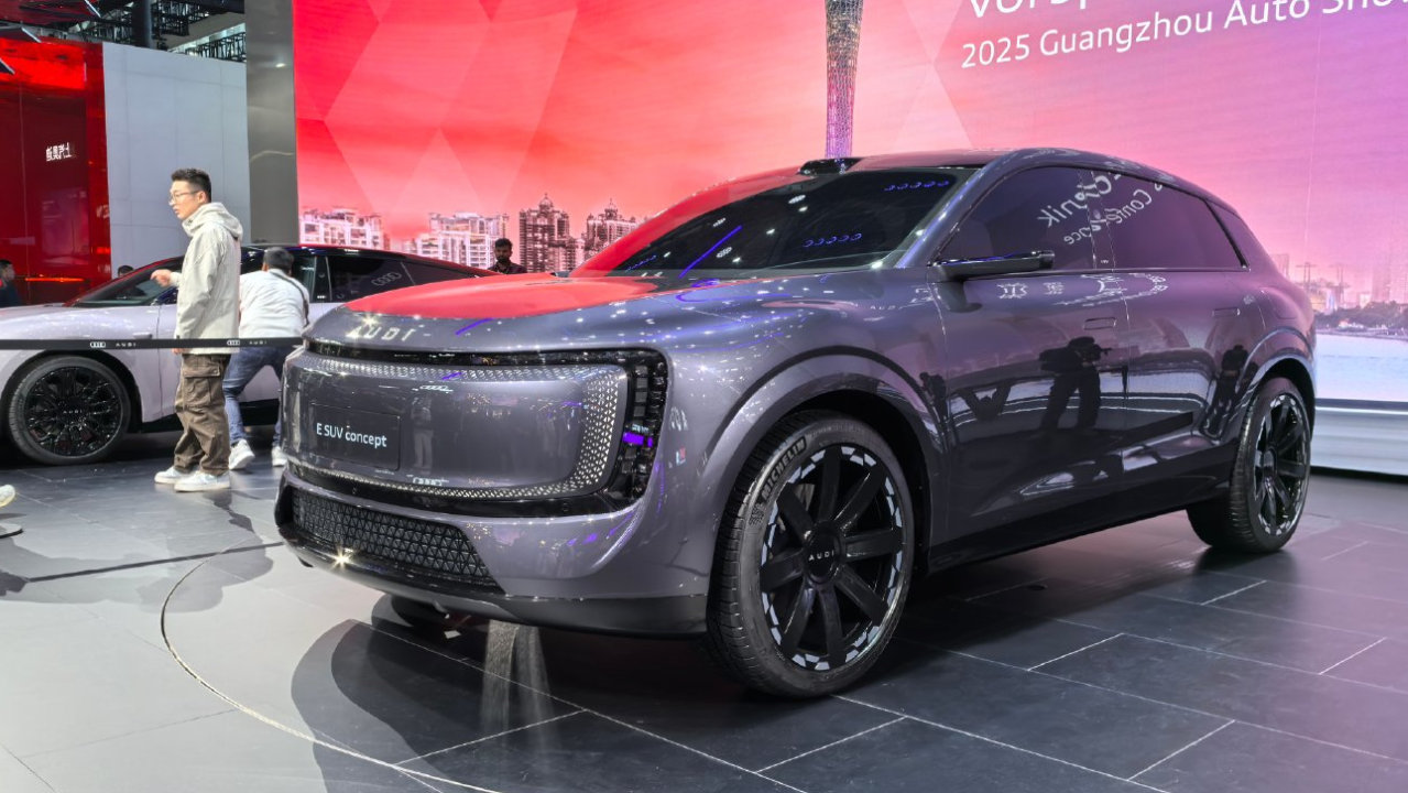 2025广州车展：奥迪 E SUV concept 亮相，这波是新能源SUV的狠角色？