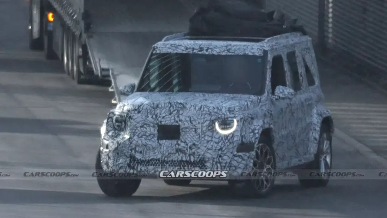 奔驰“小G”要来了，纯电动力，依旧硬派，27年首发亮相