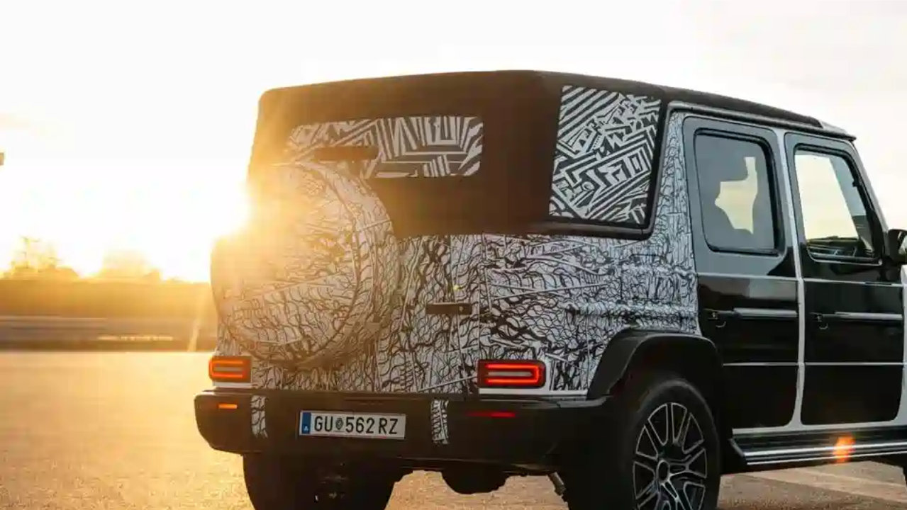 炫富新神器，奔驰G级敞篷版要来了，官方谍照已曝光