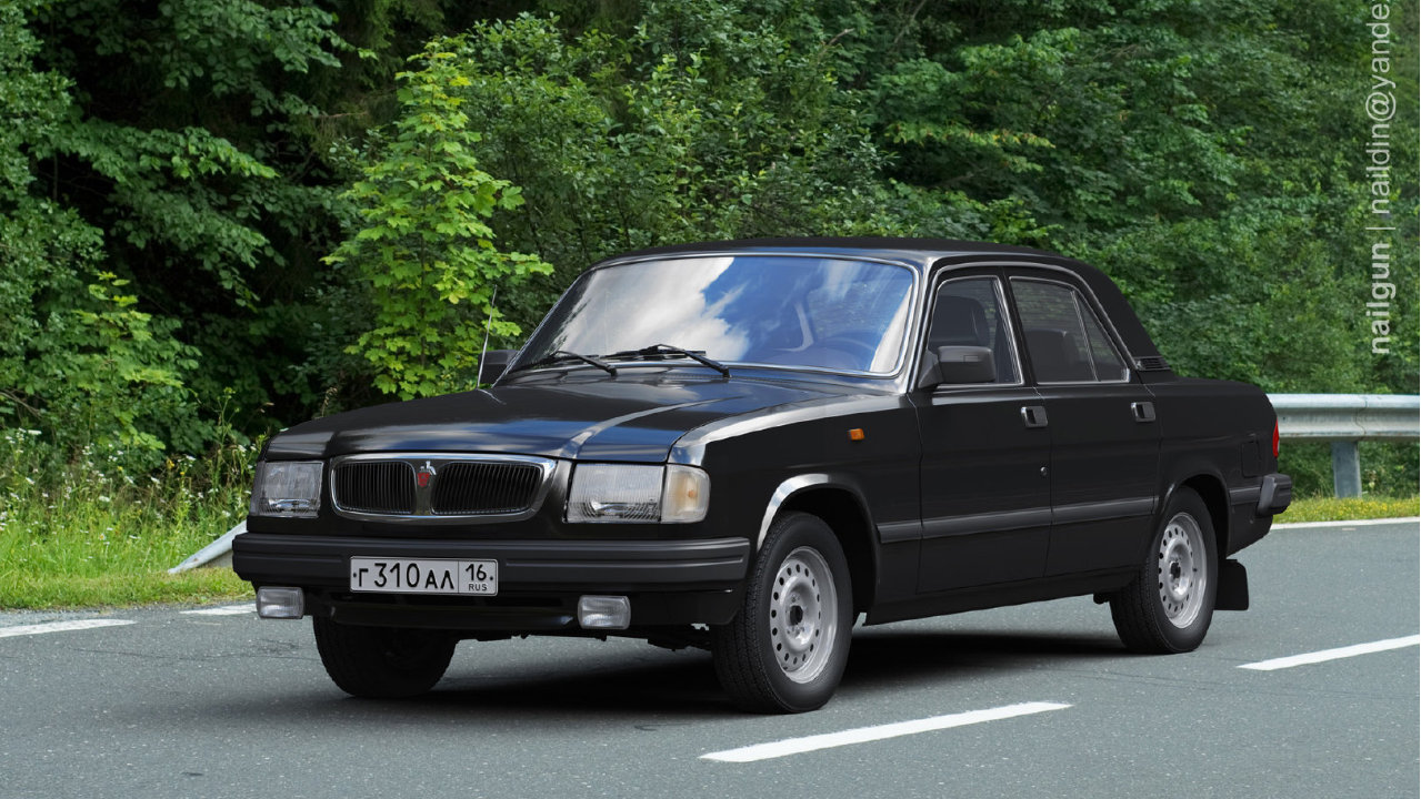 GAZ-3110伏尔加轿车:转型时代的俄罗斯汽车象征