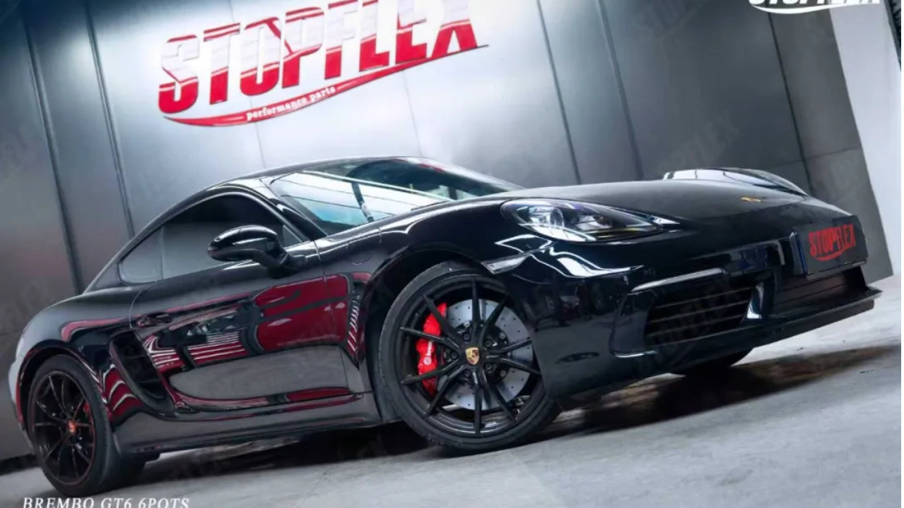保时捷 718升级Brembo GT6-碳陶刹车案例参考