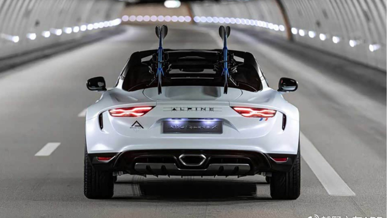跨界跑车的另类探索，alpin A110 SportsX概念车