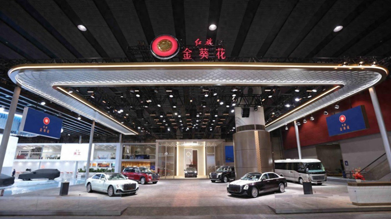 红旗金葵花的“国宾车队”尽显东方之美