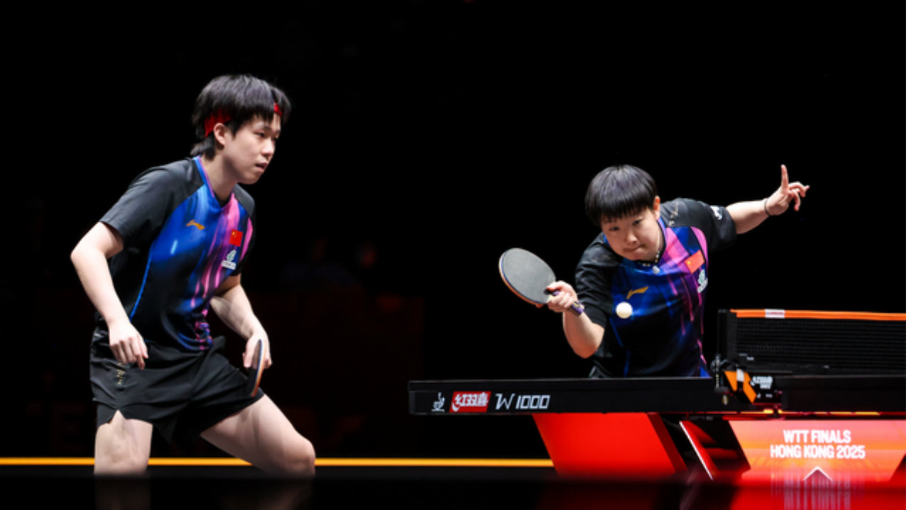 王楚钦孙颖莎混双两连胜！林诗栋双线作战4-0梁靖崑，与向鹏争4强