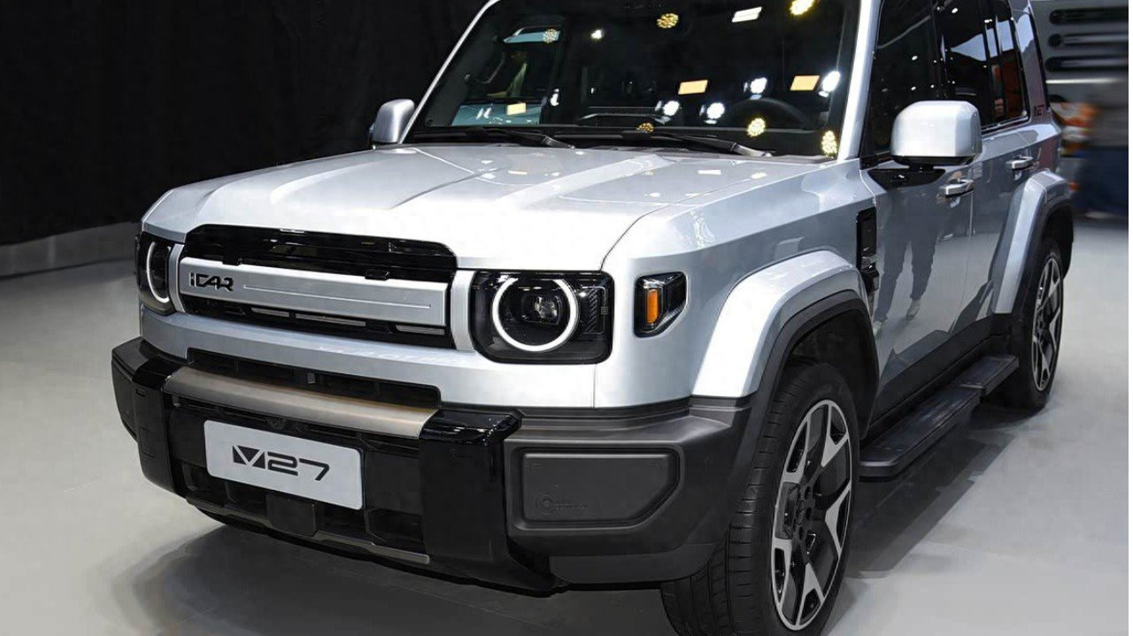 奇瑞又一方盒子SUV，iCAR V27将上市，外观很硬朗，纯电续航200km