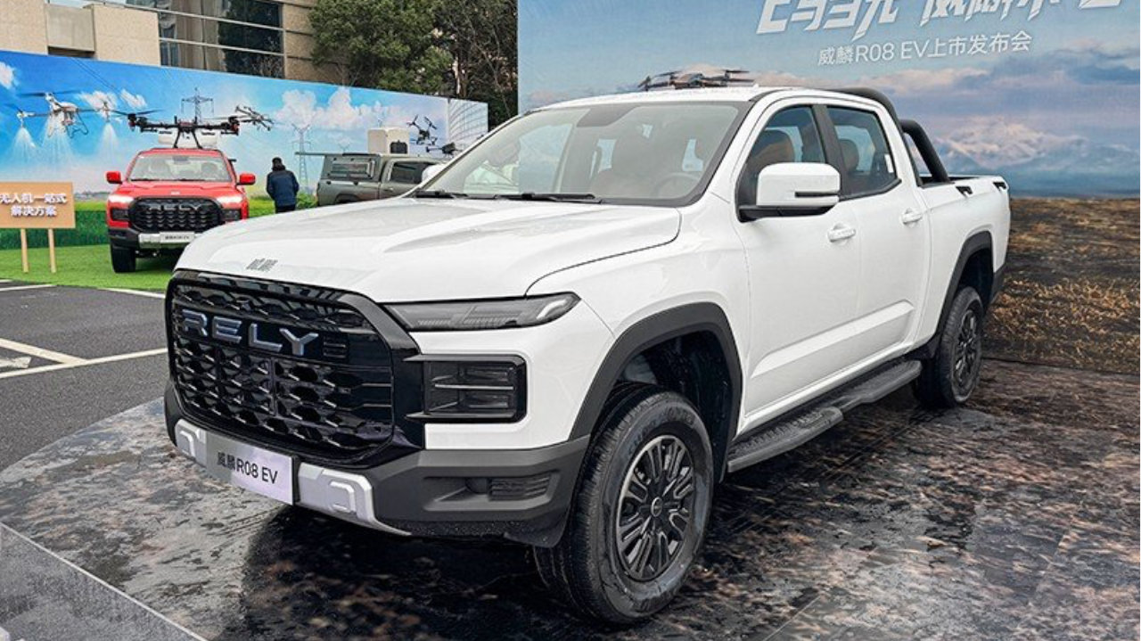 行业唯一“带大梁+高智能”奇瑞首款纯电皮卡R08 EV上市