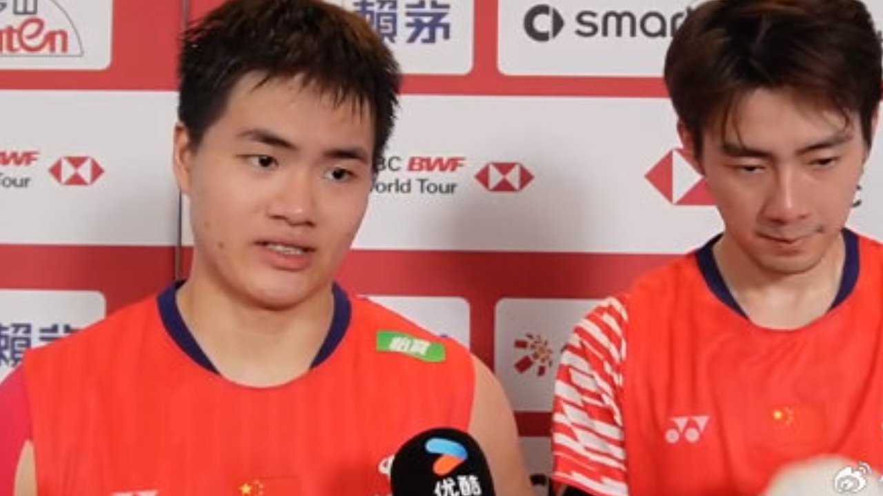 梁伟铿王昶赛后采访称“慢慢来” ，沉淀心态终获突破