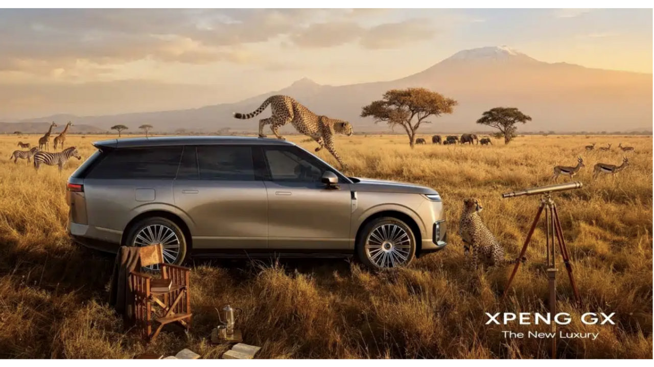全新小鹏GX官宣，大六座旗舰SUV，揽胜感很强