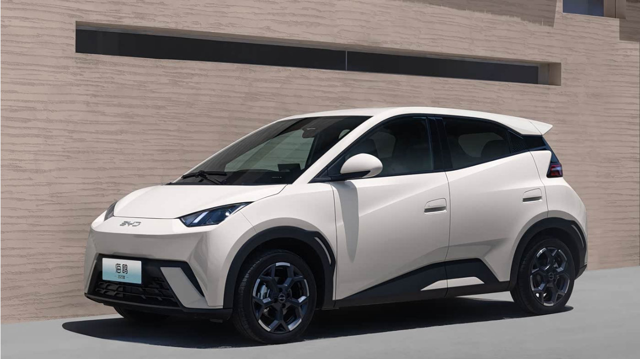 比亚迪海鸥激光雷达版实车谍照曝光 搭载“天神之眼B”智驾