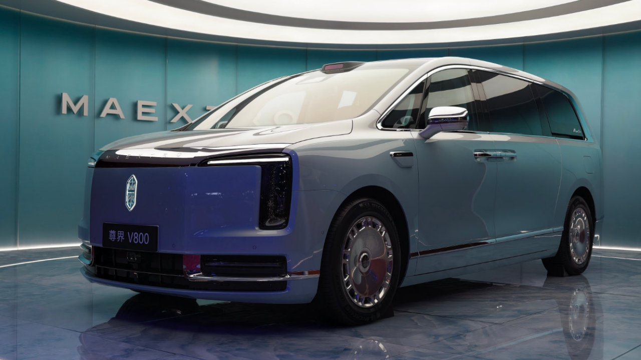 2026成都车展：5.5米车长、六颗激光雷达，尊界V800上市后首秀