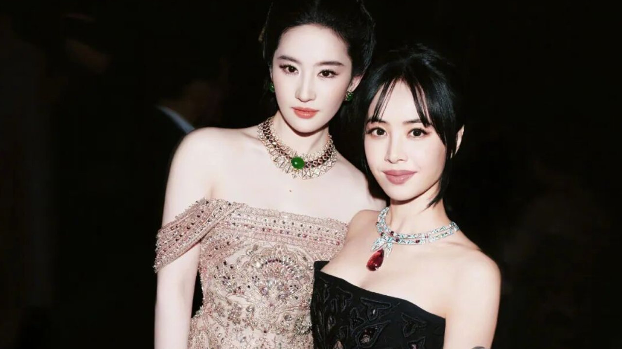 蔡依林晒与刘亦菲、刘嘉玲、吴磊合照：谢谢宠爱，和女神、男神们度过