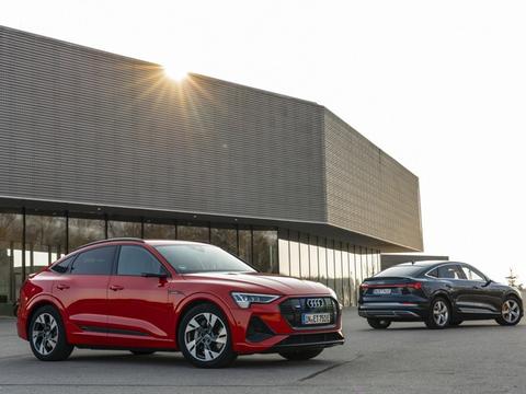 最快4.5秒破百 奥迪e-tron Sportback系列官图