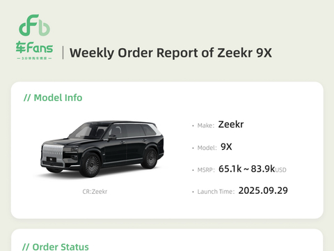 极氪9X 新车上市一线销售报告