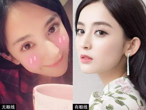 几款日常适合单眼皮，双眼皮的眼线画法_女生