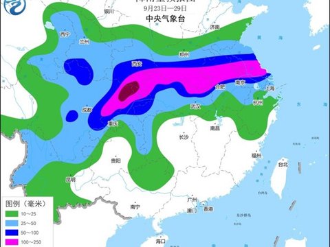 中秋假日期间全国大部地区气象条件较为适宜 9月底前华西至黄淮江淮有持续降雨
