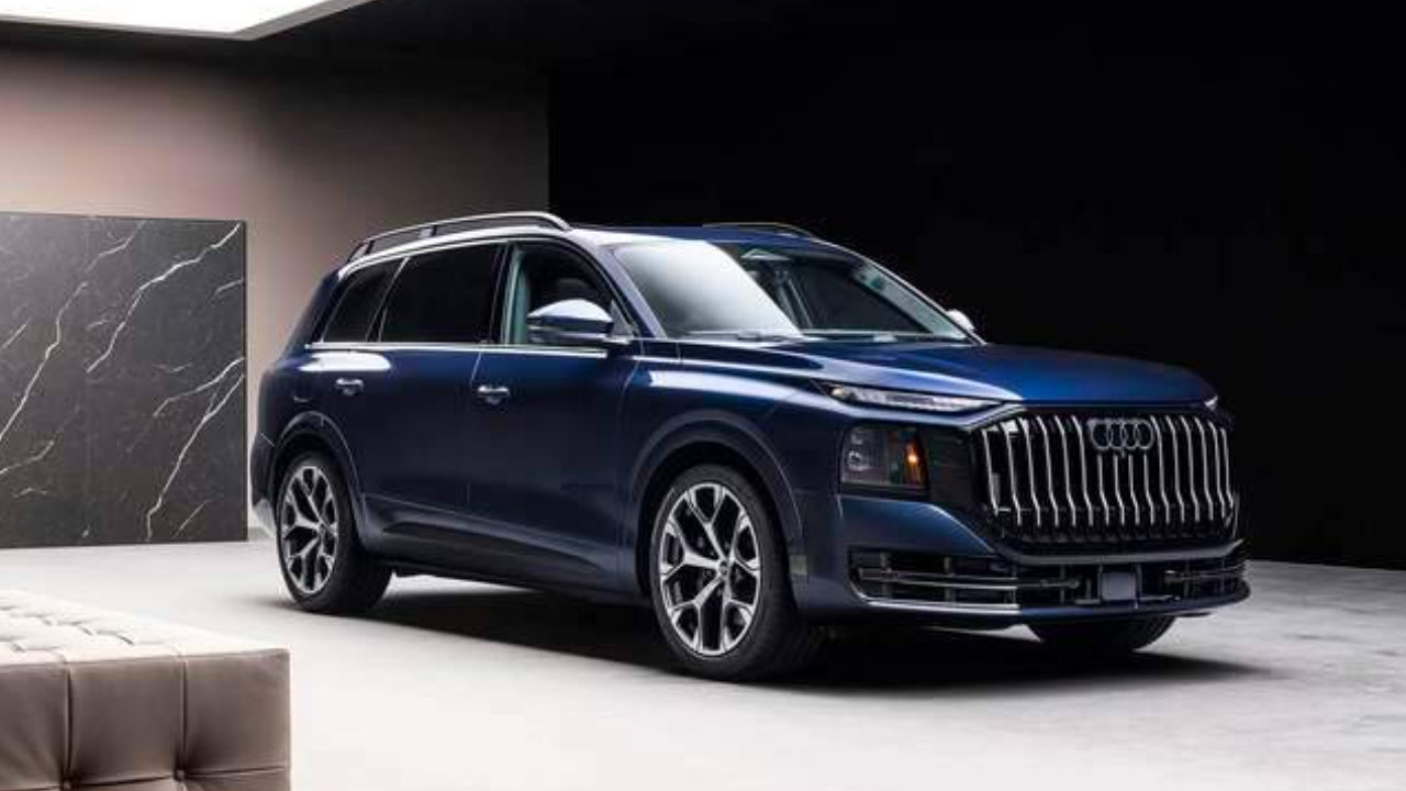 奥迪Q9正式发布，大型SUV，外观很霸气，车长5310mm，6/7座都有