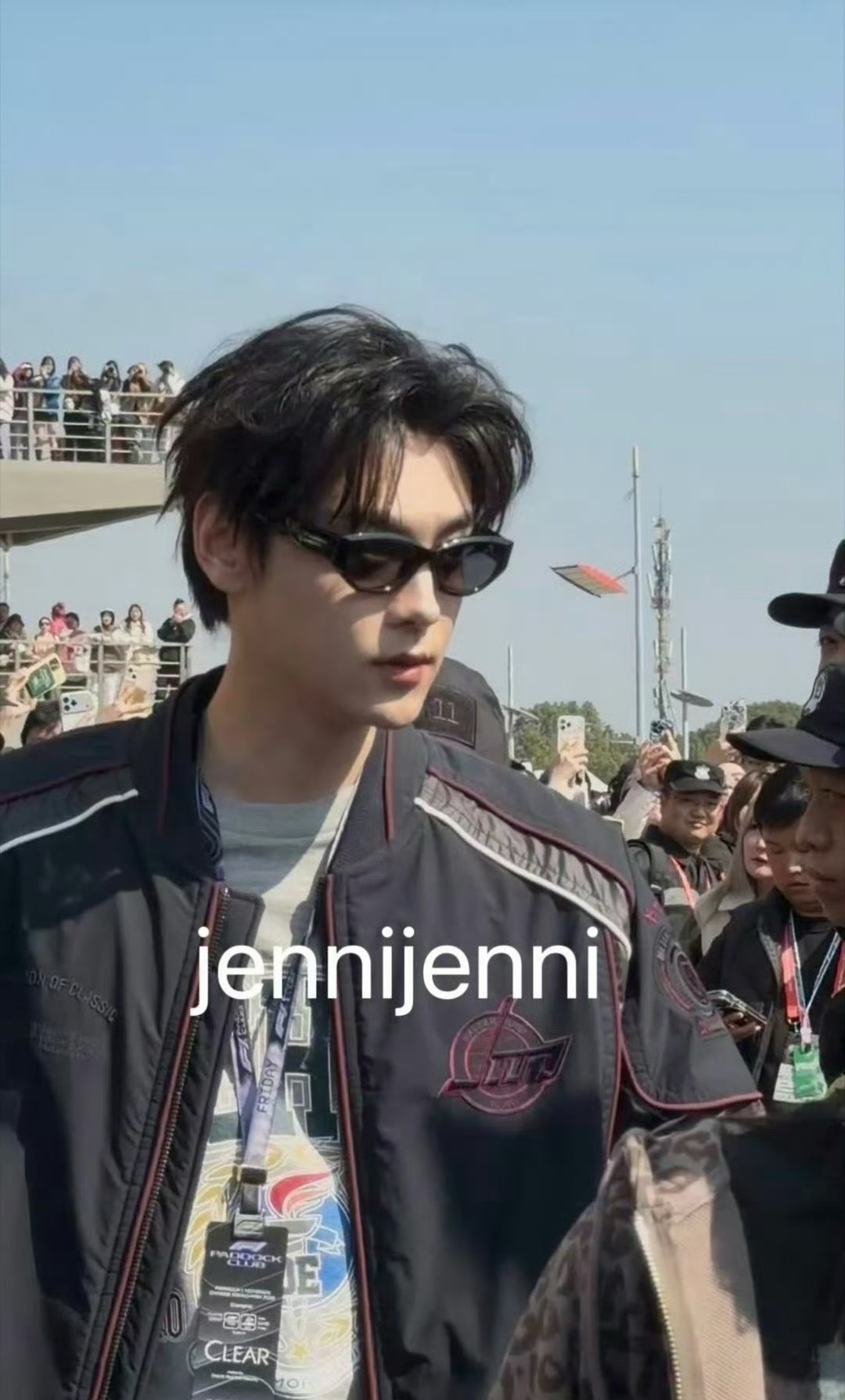 田栩宁、周柯宇、黄景瑜、胡一天F1活动生图，几位状态怎么样？