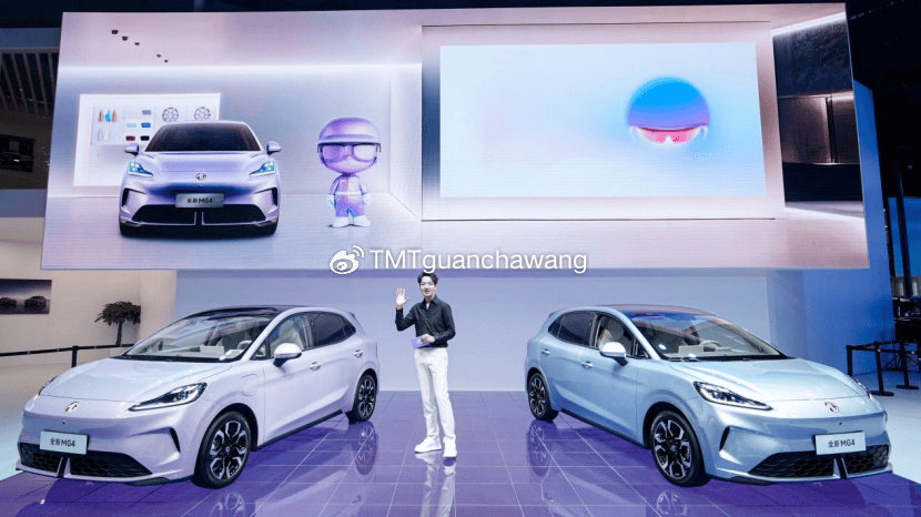 全新MG4震撼上市：6.58万起售，树立10万级纯电两厢车新标杆