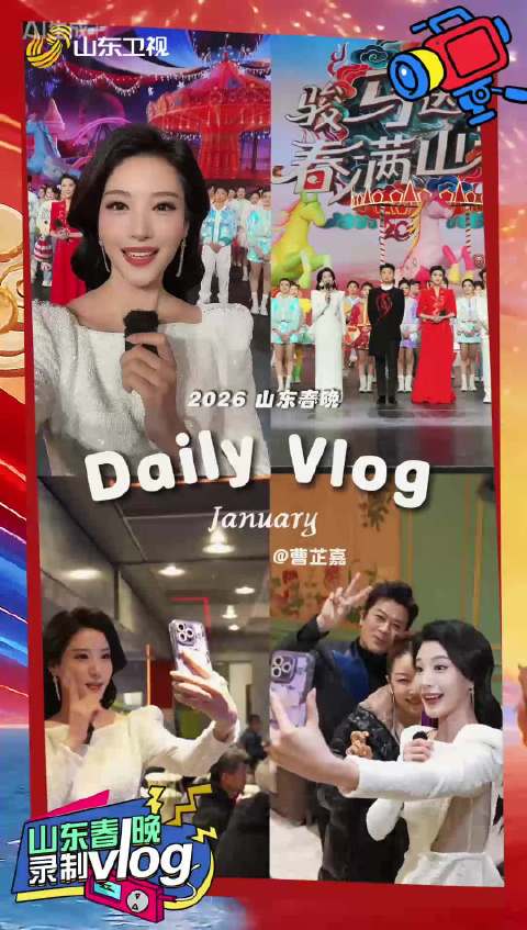 后台揭秘！《山东春晚》00后主持人探班vlog
