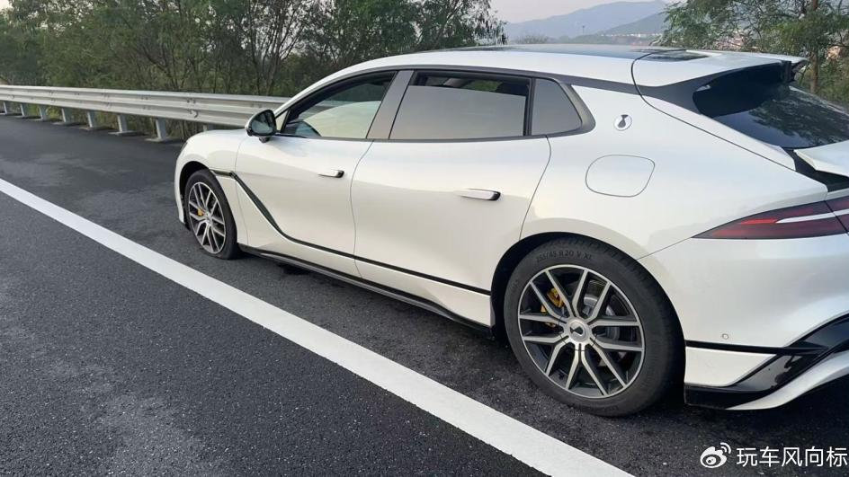 腾势Z9GT时速120Km/h爆胎，车主：感谢腾势让它捡回一条命