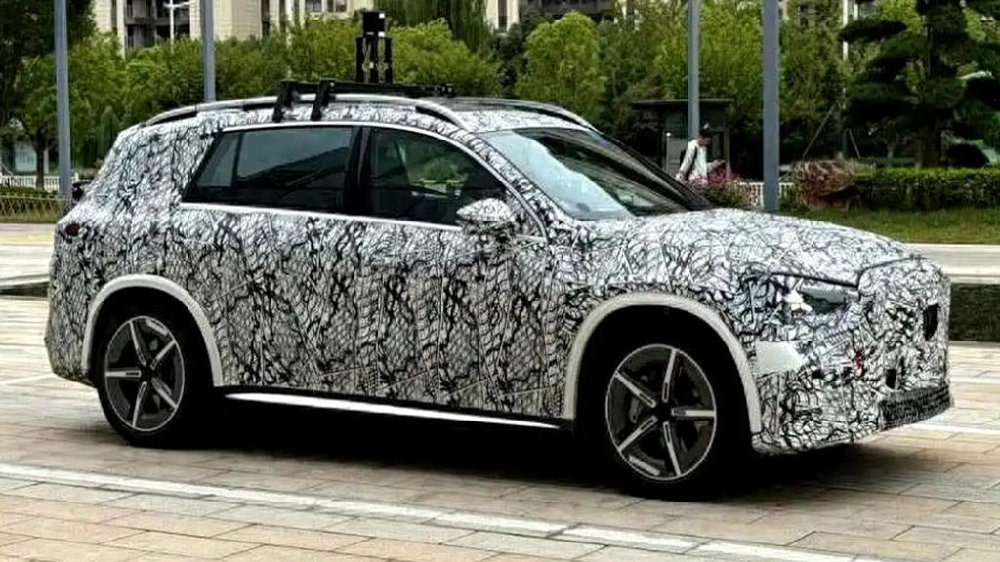 国产版全新奔驰GLC EV要来了，后门加长明显，能好卖？