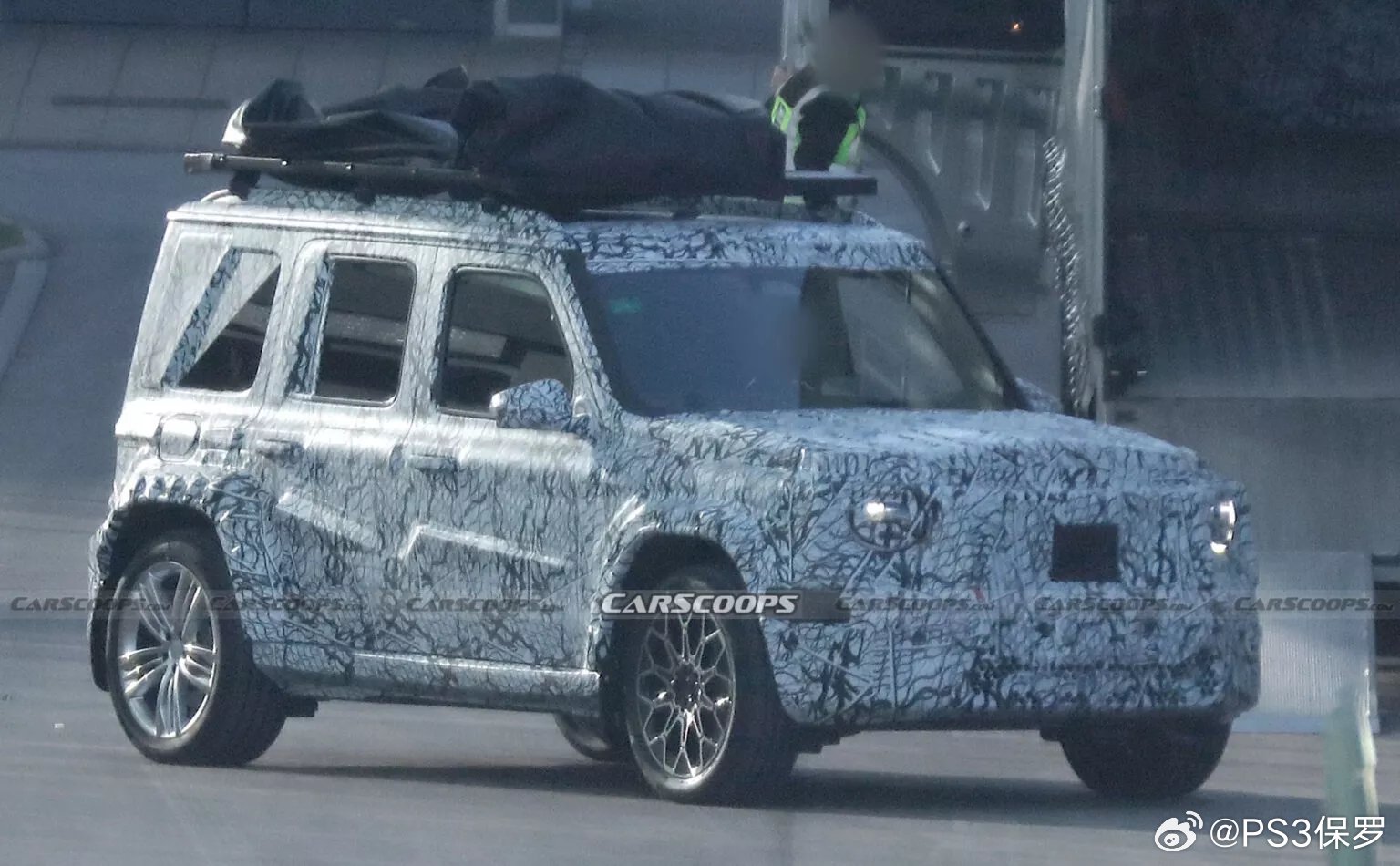 奔驰小g持续测试，2027年上市 将有纯电和混动车型