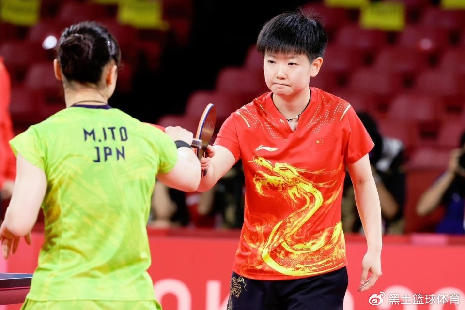 刘丁硕评孙颖莎奥运两连亚：第一次阻击伊藤完成任务 第二次混双立功