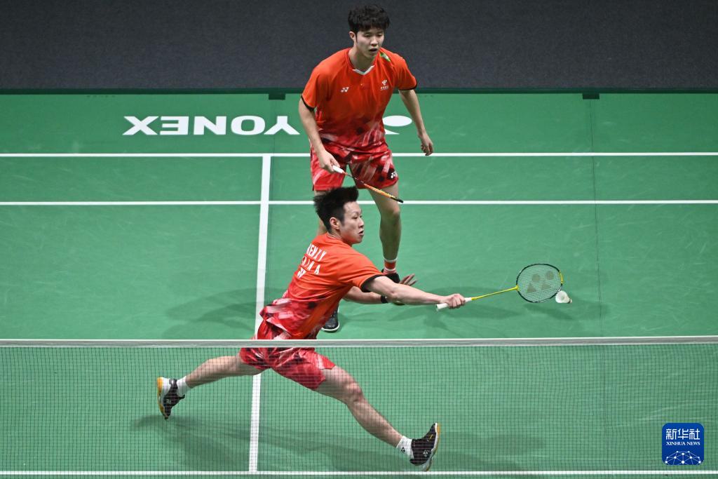 羽毛球——马来西亚公开赛：何济霆/任翔宇无缘晋级