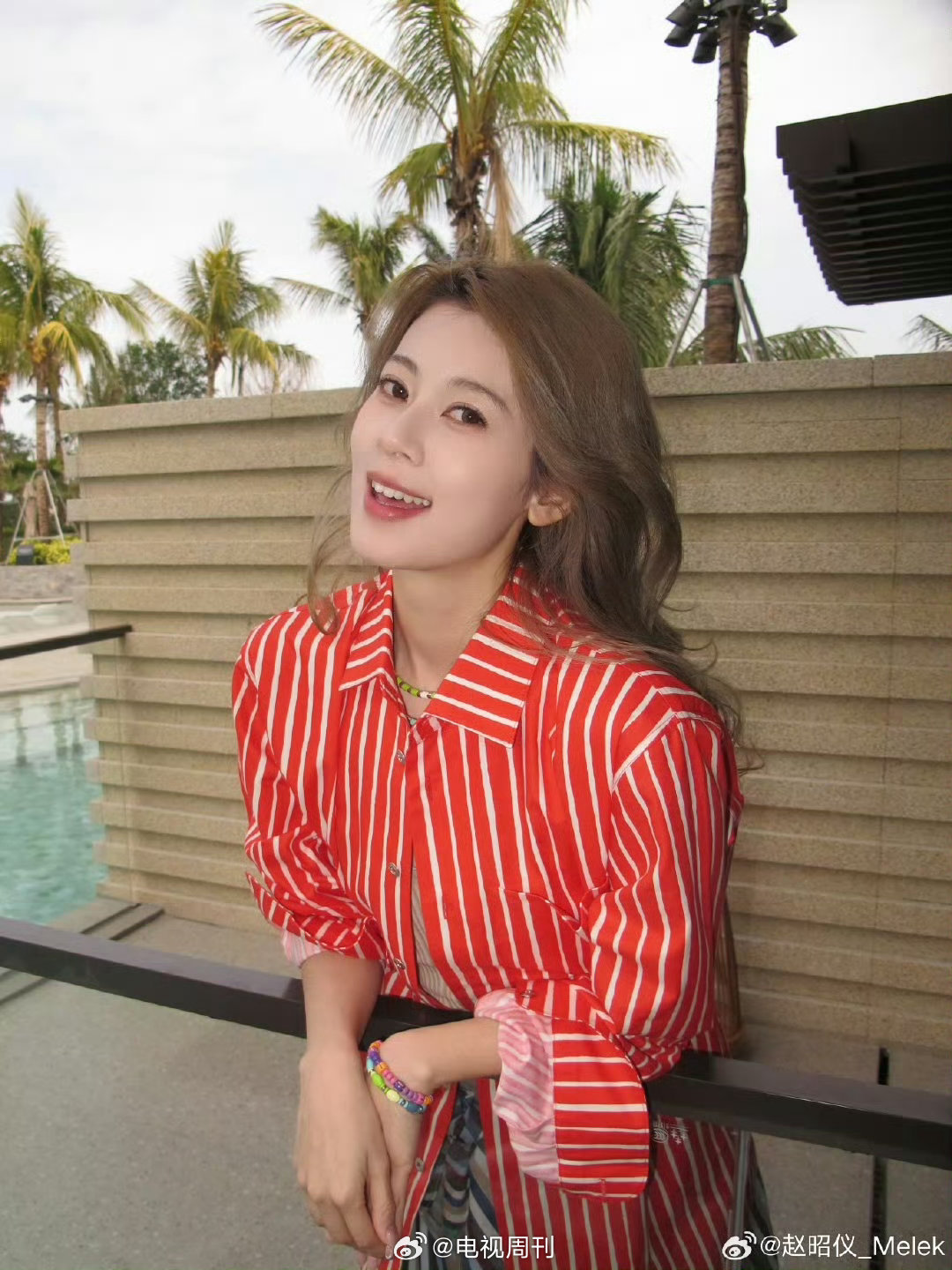 休闲风也藏不住的气场，赵昭仪姐感天花板！