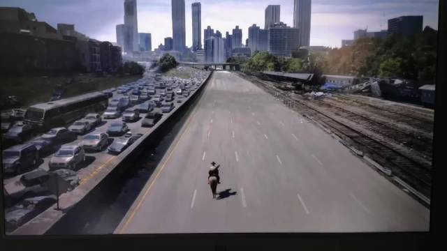 前后呼应上了，再见了，Rick Grimes！