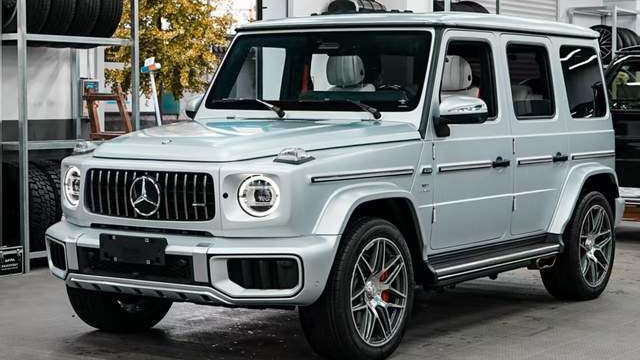 大G改装案例分享：银色G450d升级G63这个效果行不行？